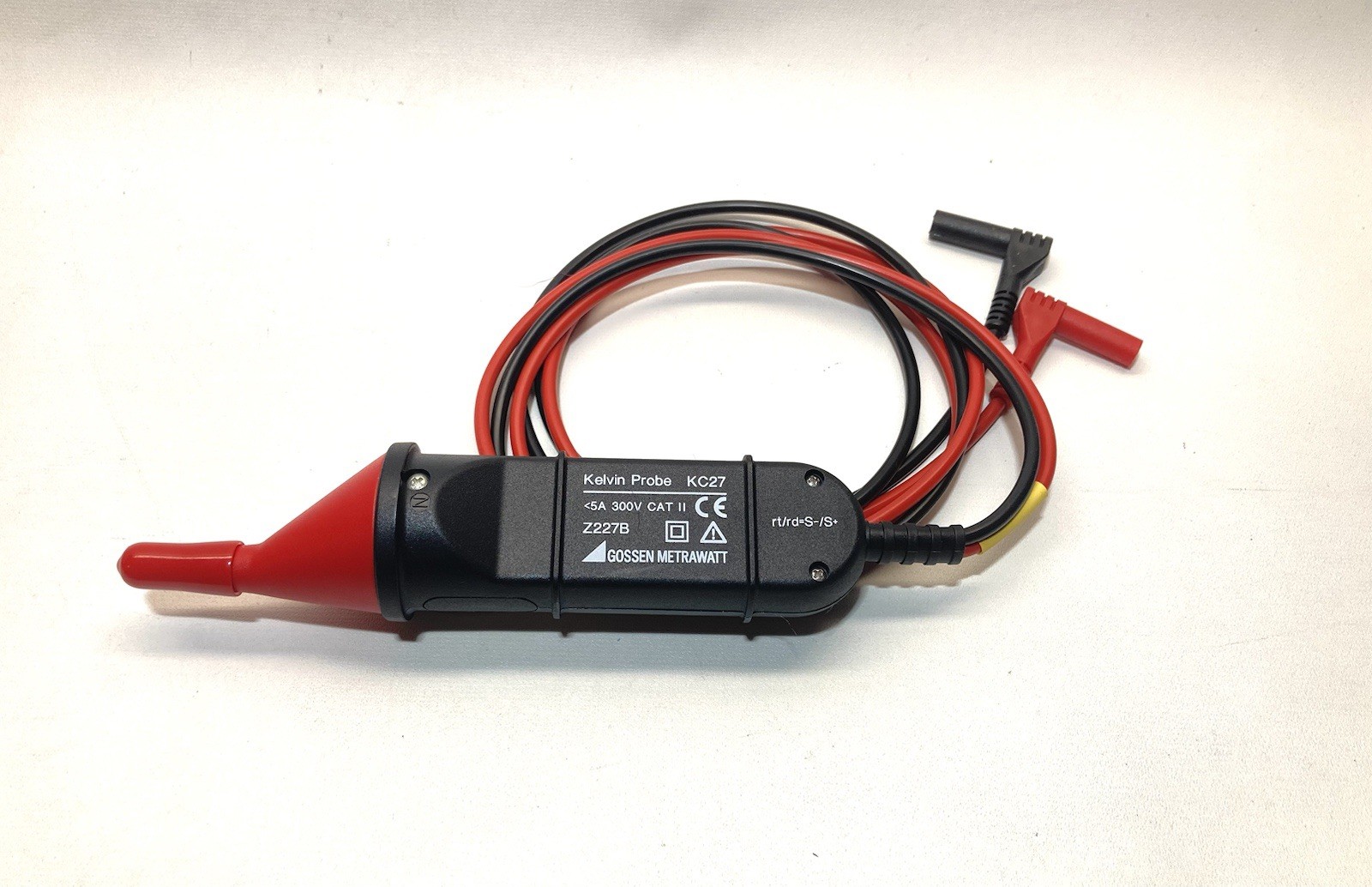 Gossen Metrawatt Z227C Cable set with Clip & Probe, KC & S
