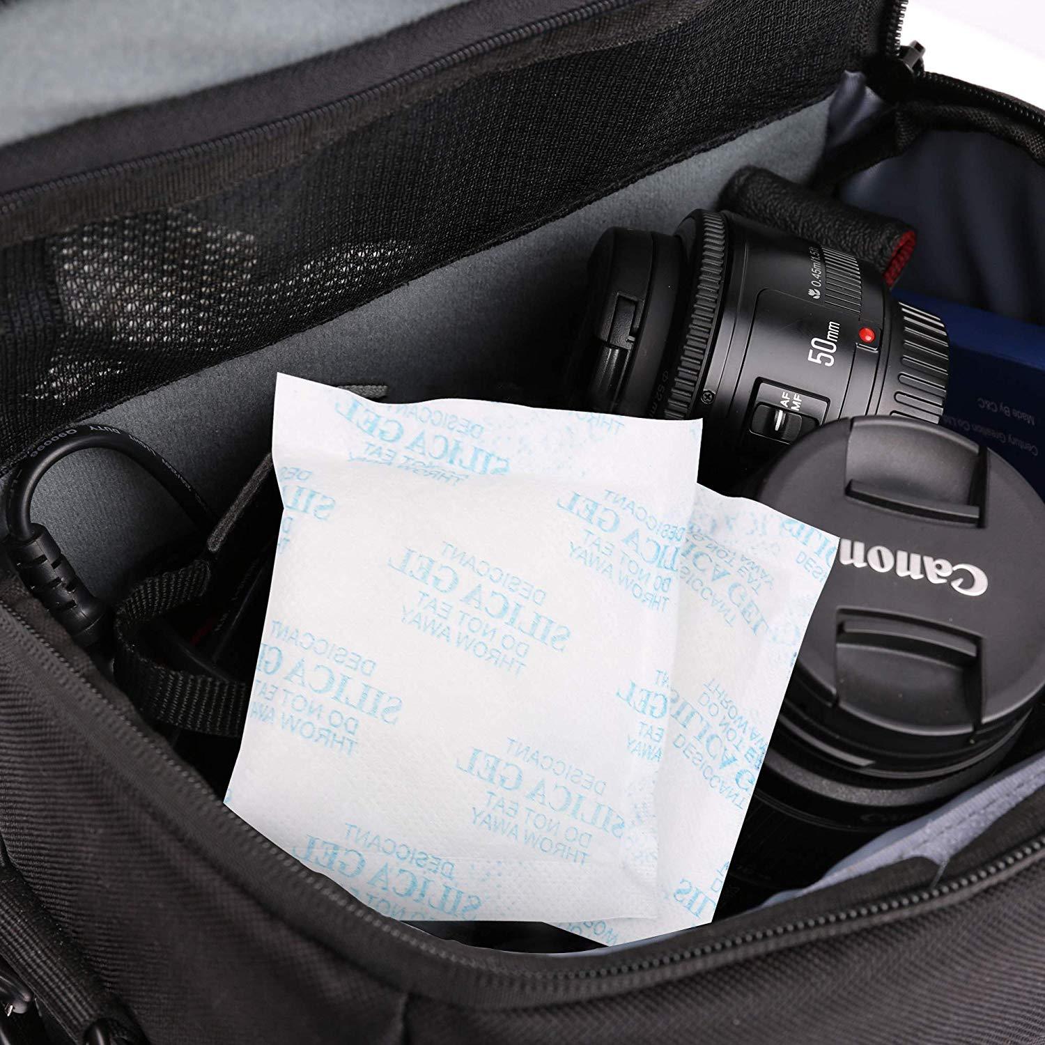 10g Gram Silica Gel Desiccant Moisture Absorber Packets Drying Bag, Pack of 32