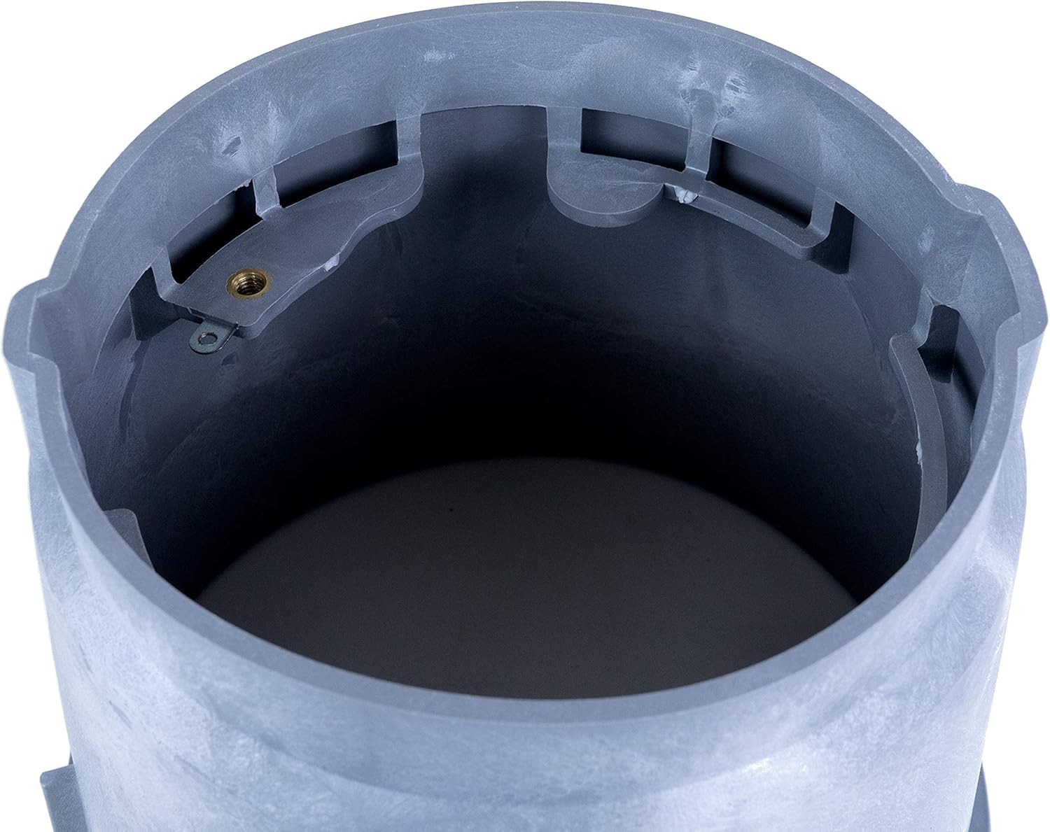 New 910 Electrical Splice Box with 10 Inch Diameter 1 Piece Grey