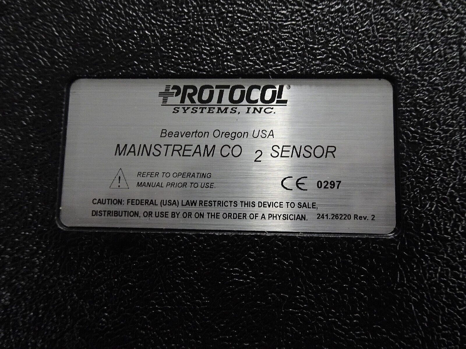 PROTOCOL MAINSTREAM CO2 SENSOR WITH AIRWAY ADAPTER