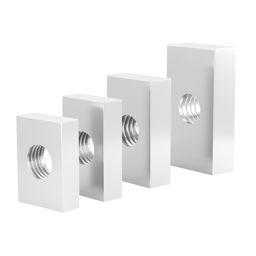 M3 M4 M5 M6 M8 M10 M12 A2 Stainless Steel Square/Rectangle Nuts Thin Type DIN562