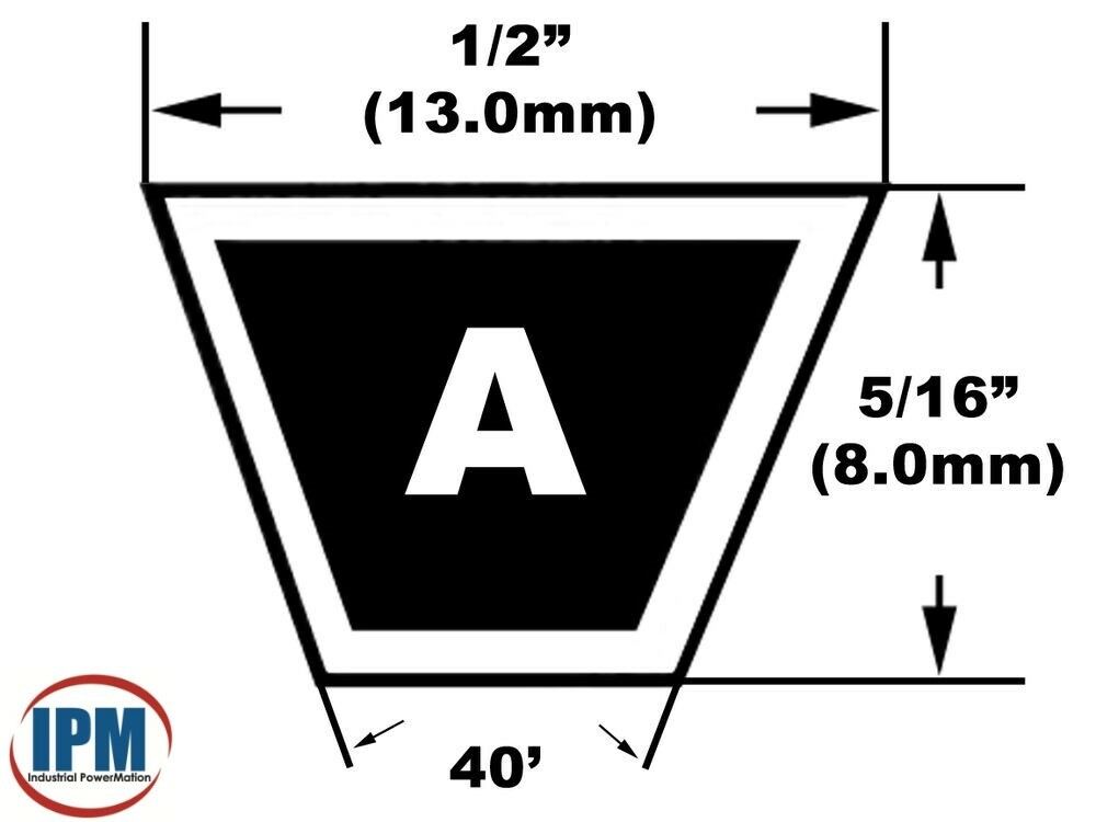 FACTORY NEW! A27 V-Belt JASON A27 4L290 UniMatch Multi-Plus 1/2″ Wide x 29″ Long