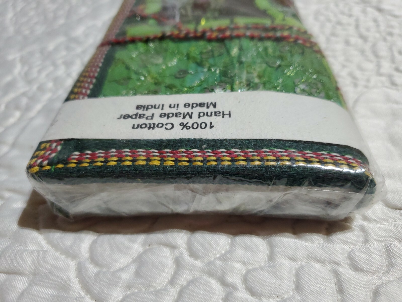 NEW Sari Journal 4×6 Hand Made Paper Made in India