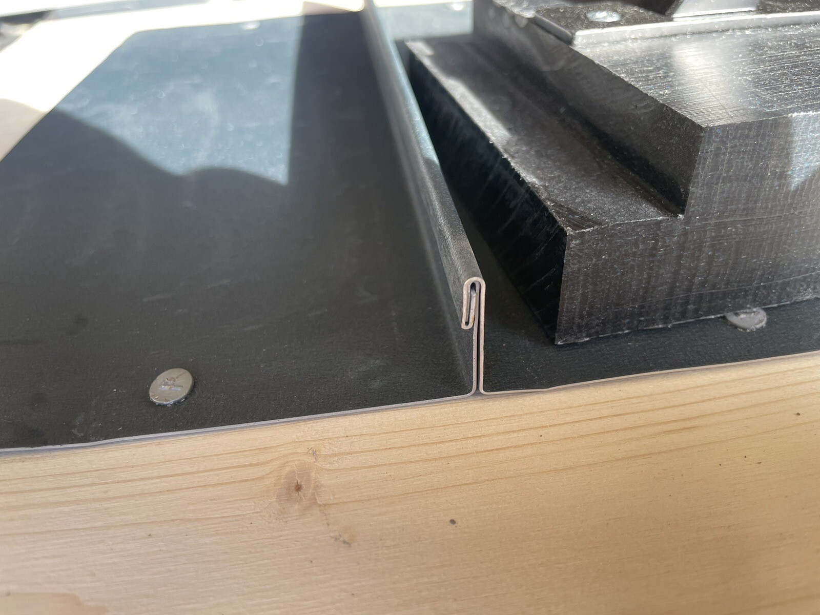 Folding board folding fix 25/35 mm with handle, folding piece