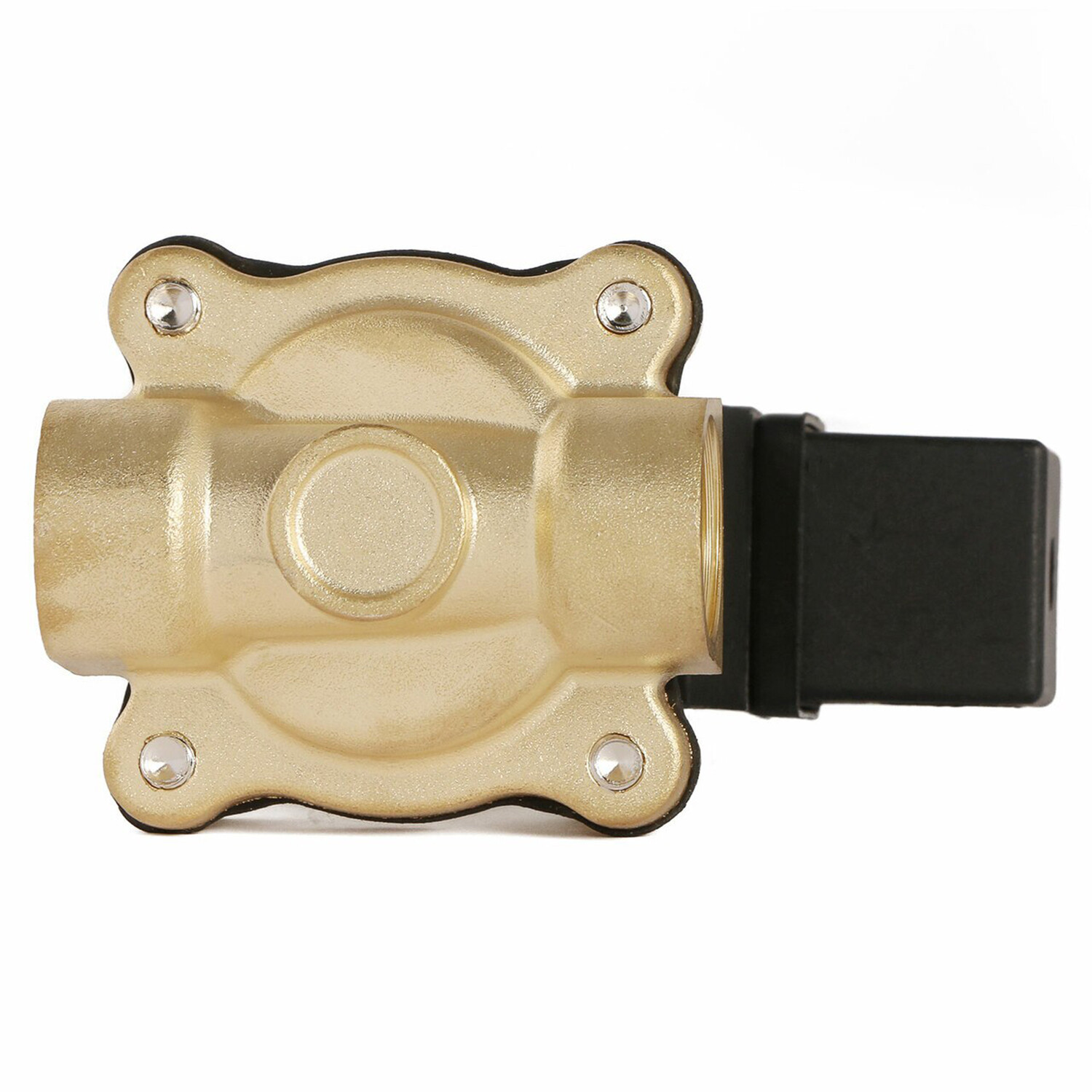 U.S. SOLID 1/2″ NPT Electric Solenoid Valve 12V DC Normally Closed Brass