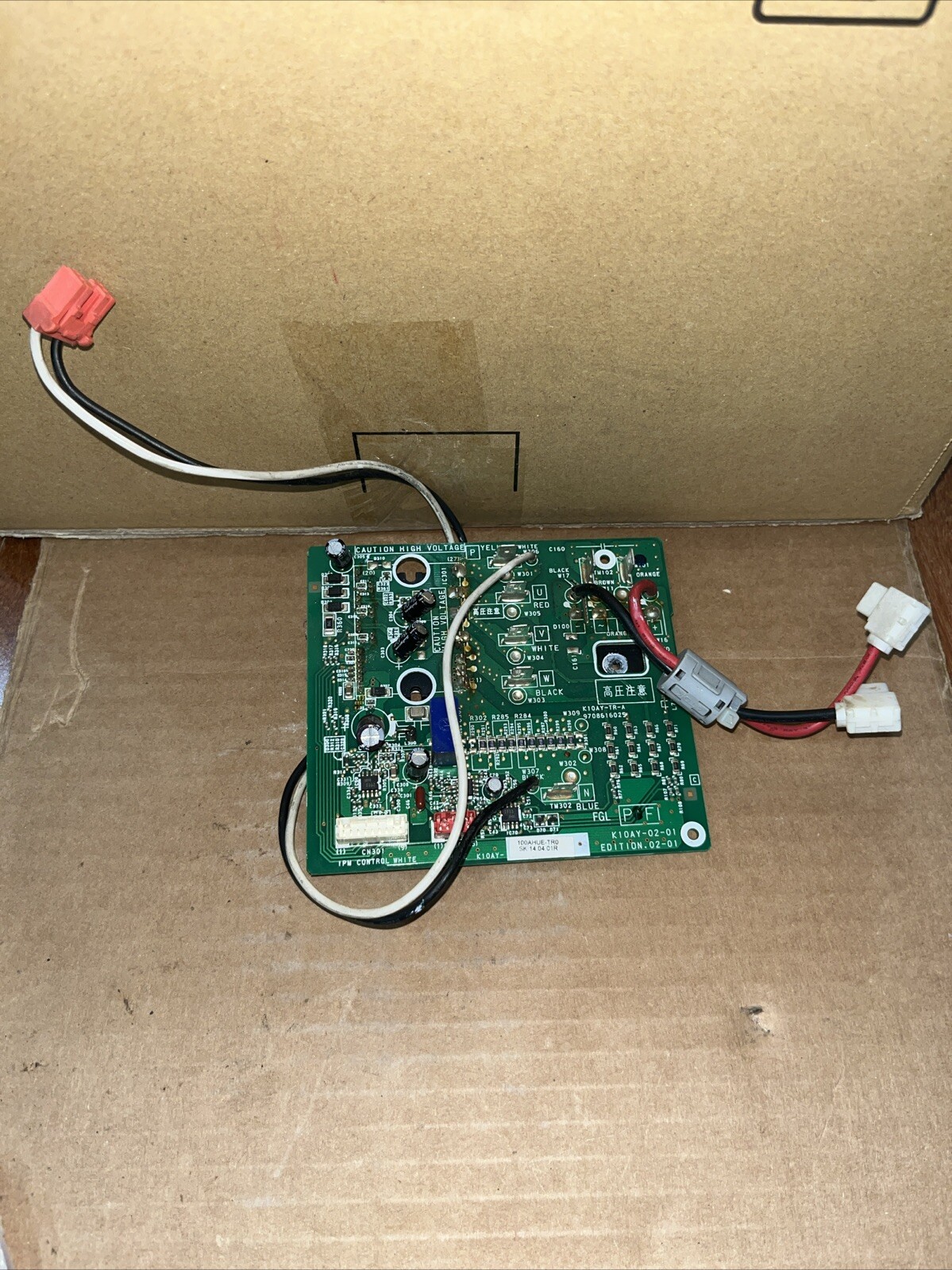 Fujitsu K10AY-02-01 Control Board K10AY-TR-A 9708616025 Mini Split 100AHUE-TR0
