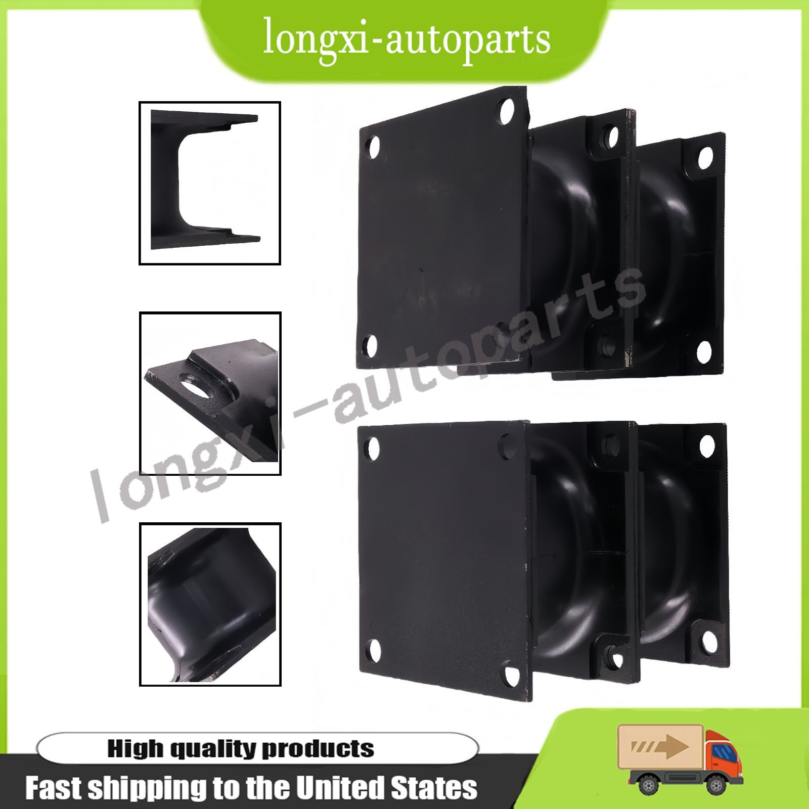 4X Rubber Shock Mount Fits Stanley Hydraulic HS6000 HS6019 HS6100 HS8000 HS11000