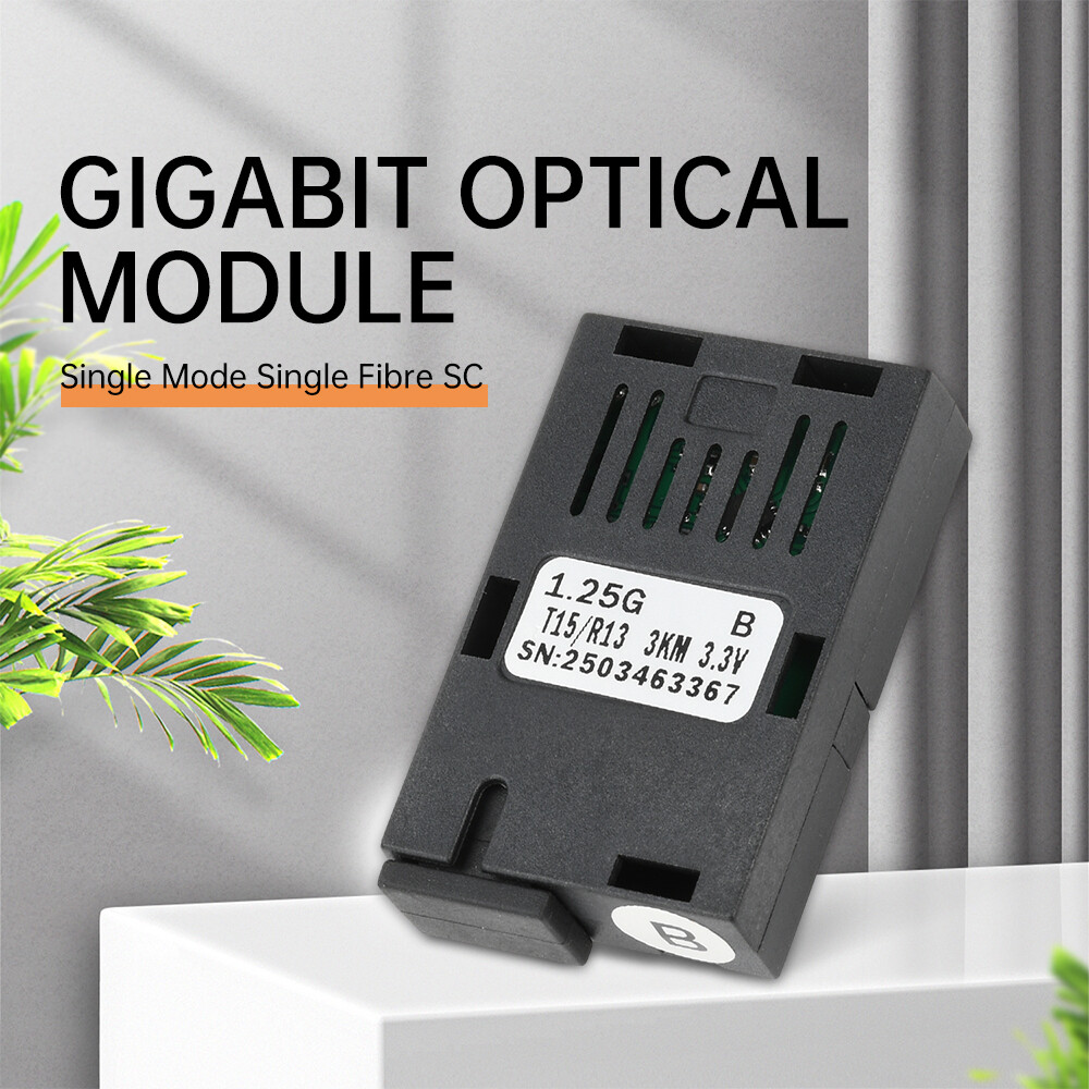 1.25G Fiber Optical Module 1310/1550nm 3/20KM Single-Mode SC Transmitter Receive