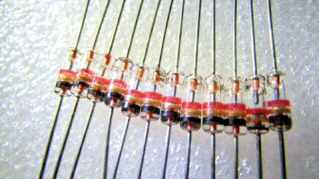 1N34A Germanium Gold Bonded Diodes ITT, BKC, MICROSEMI (100pcs) BEST DEAL U.S.A.