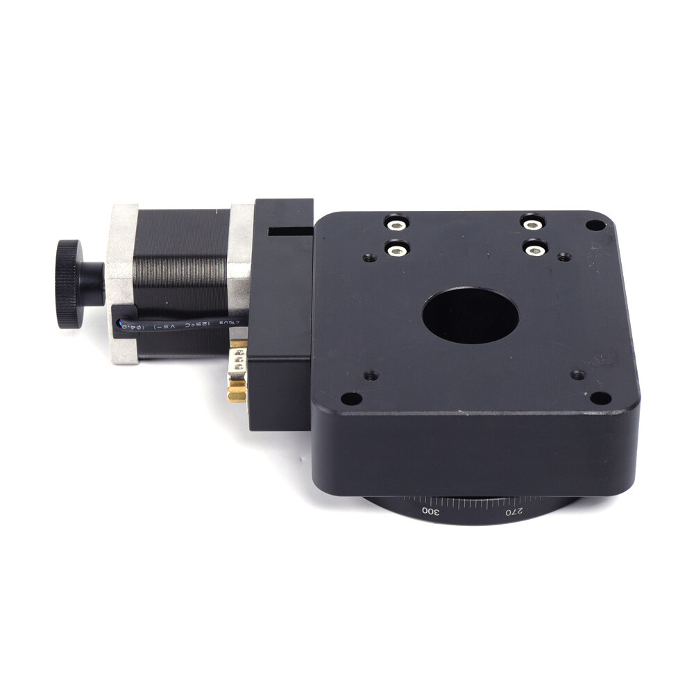 360° Motorized Rotary Stage Electric Rotating Plat Fitm Optical Motorized Stage