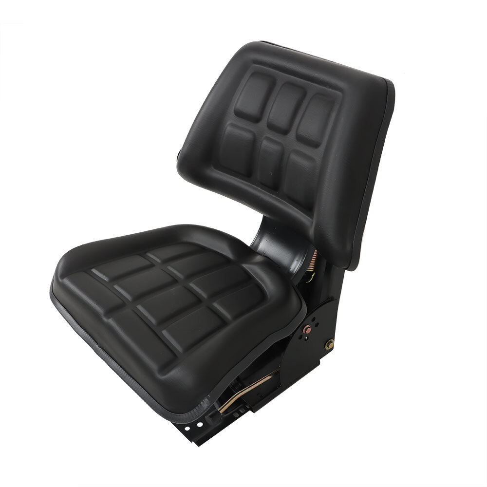 Black Universal Tractor Suspension Seat For Massey Ferguson Ford 230 231 234 255