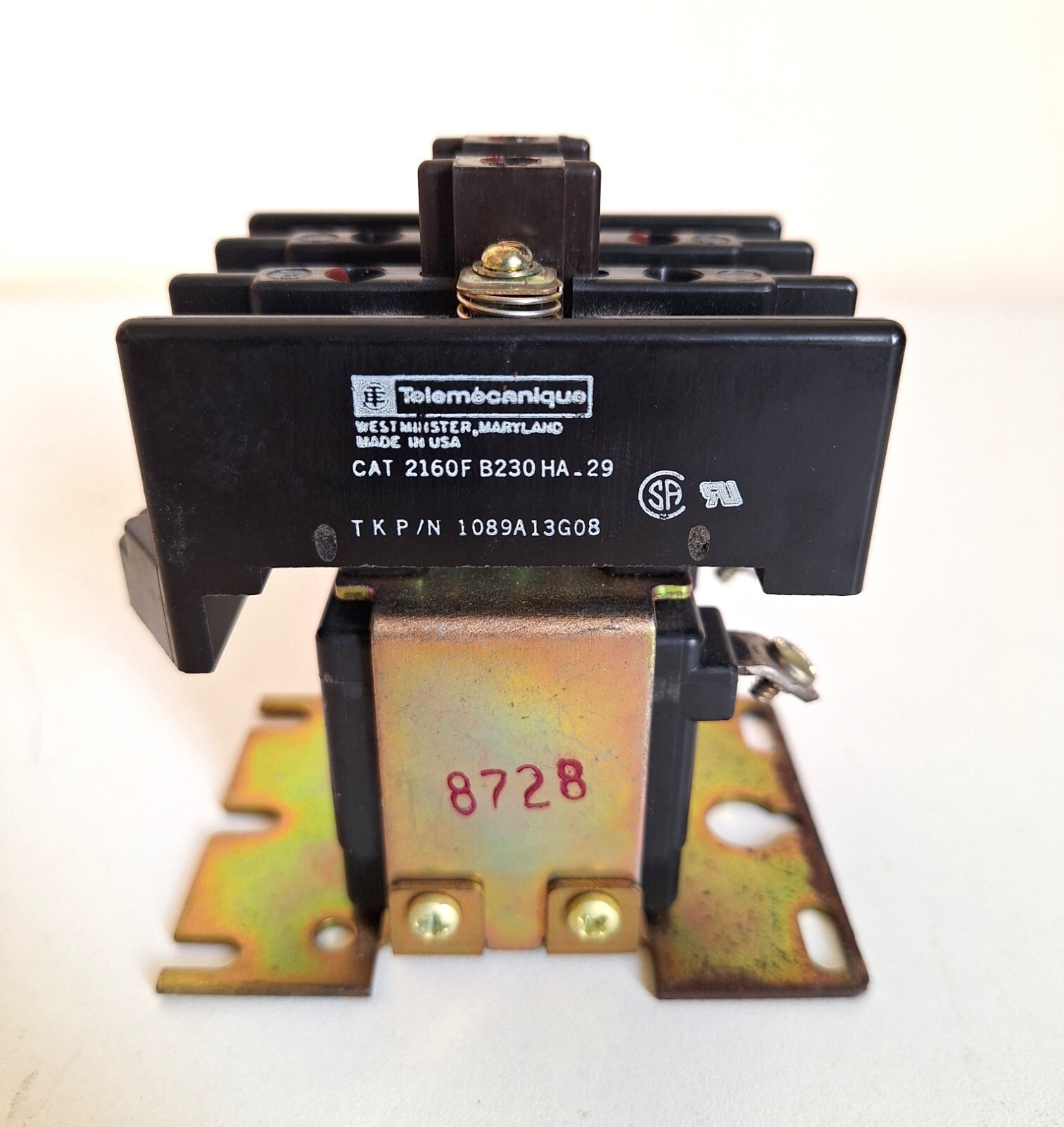 Telemecanique 2160F B230HA.29 / TK1089A13G08 Contactor