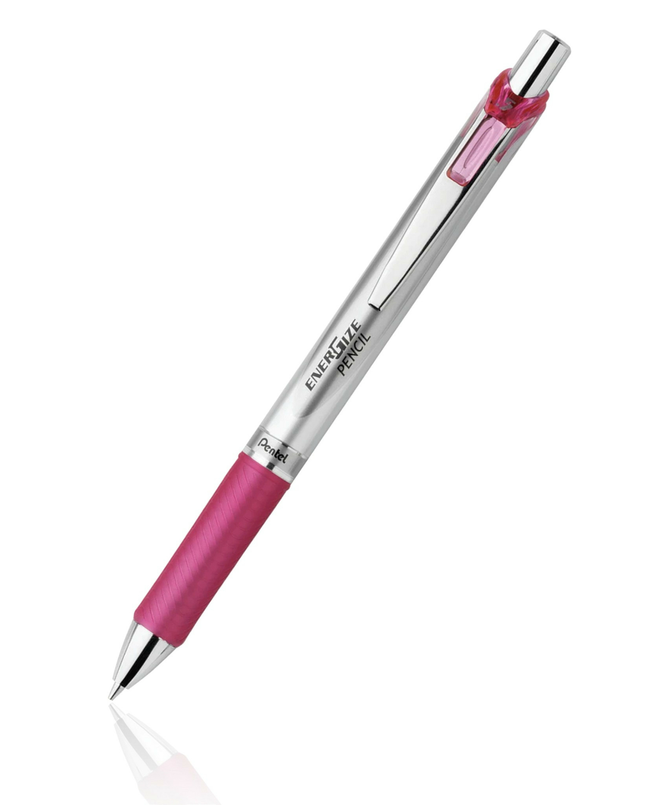 NEW Pentel EnerGize Deluxe .7mm Mechanical Pencil Pink w/Lead & Eraser Refills