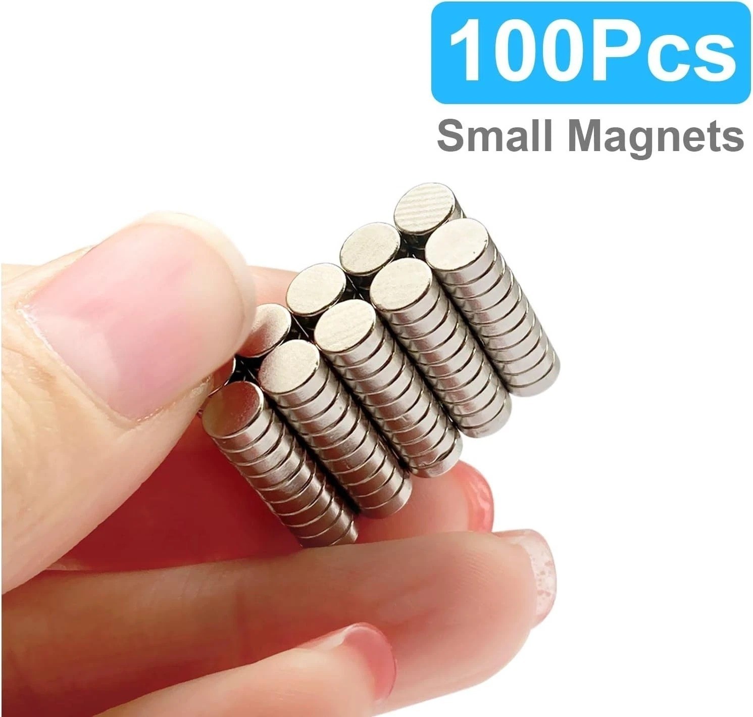 100 Pcs Small Magnets 5×2 mm Neodymium for Crafts