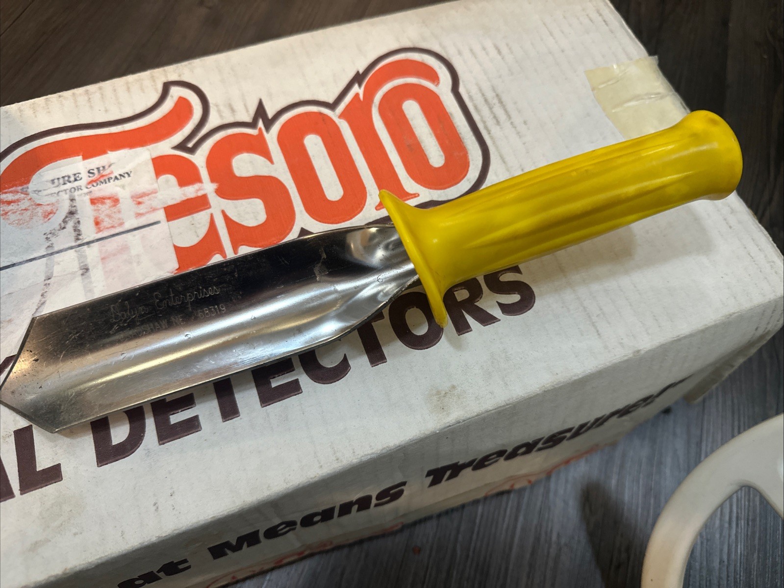 Tesoro ELDORADO uMAX Metal Detector #129850 9X8” Search Coil + Box, Headphones