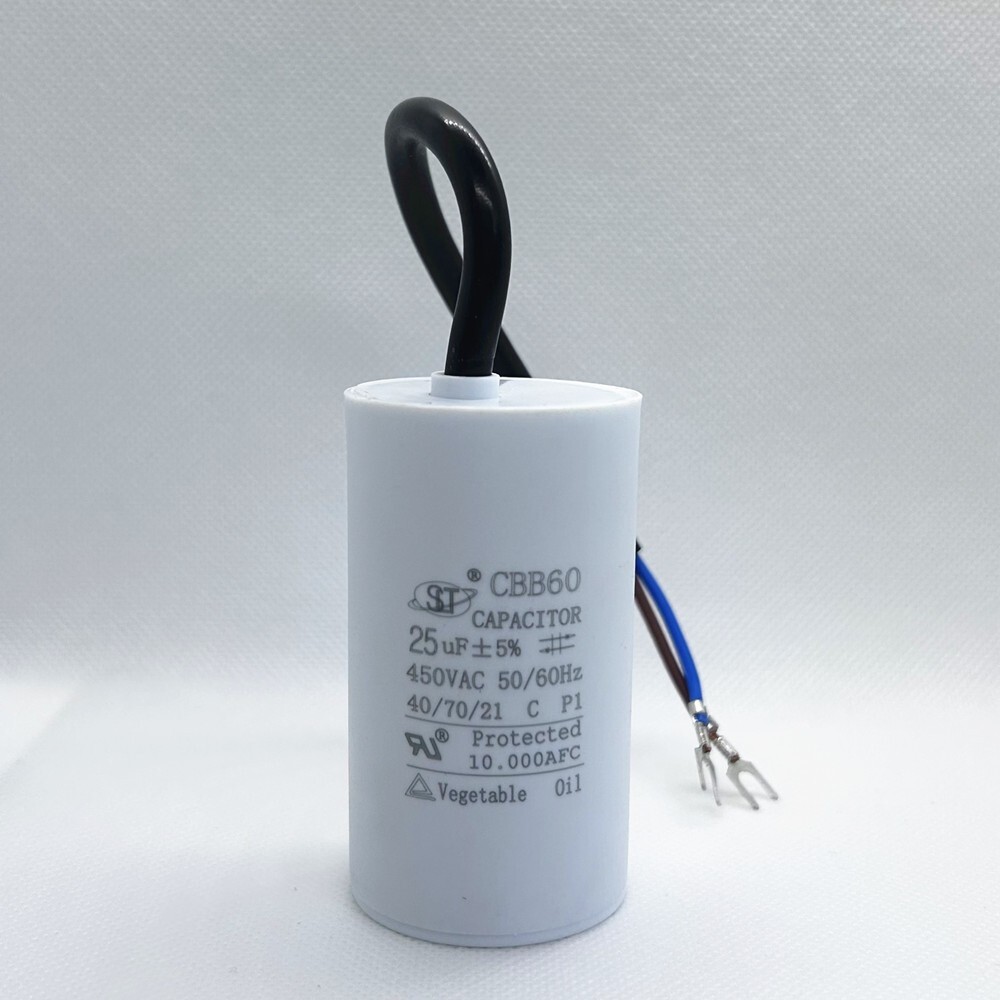 450v 2.5-100 μF CBB60 START RUN MOTOR CAPACITOR WATER PUMP COMPRESSOR (WIRE)