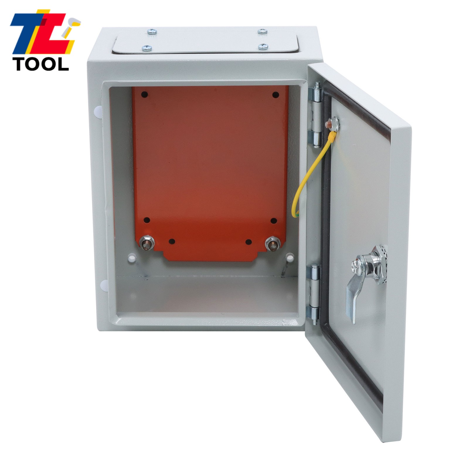10x8x6″ Carbon Steel Electrical Box, IP65 Waterproof NEMA 4X Rated, Heavy-Duty