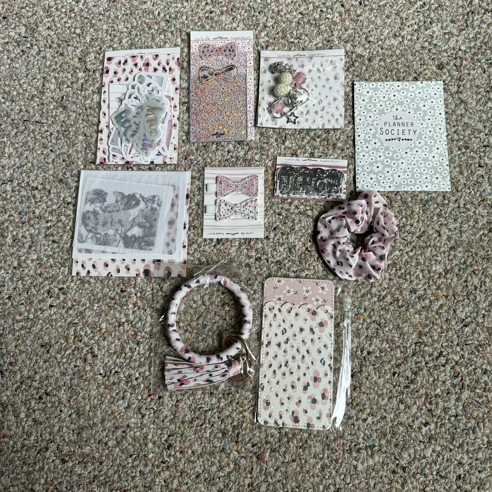 The Planner Society March 2020 Paper Kit NEW Floral Junk Journal Planners