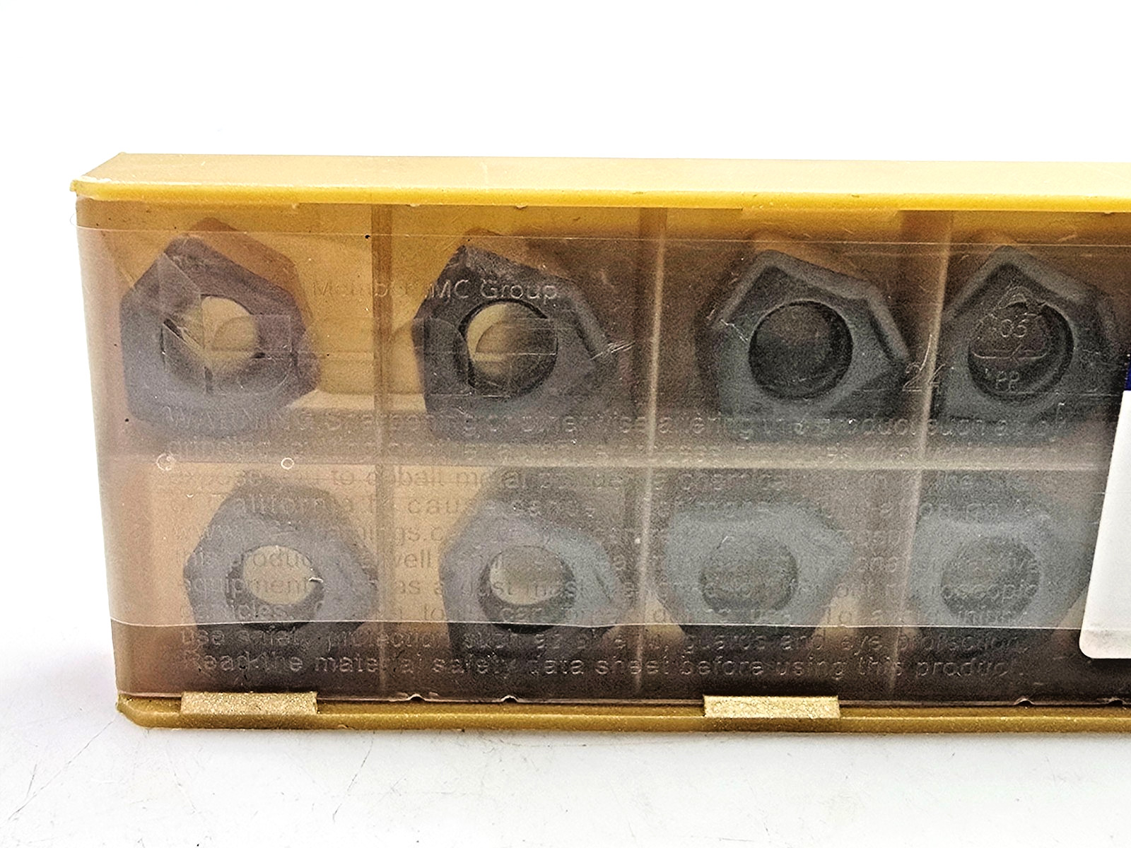 Iscar H600 WXCU 080612HP IC830 Carbide Milling Inserts (Box of 10)