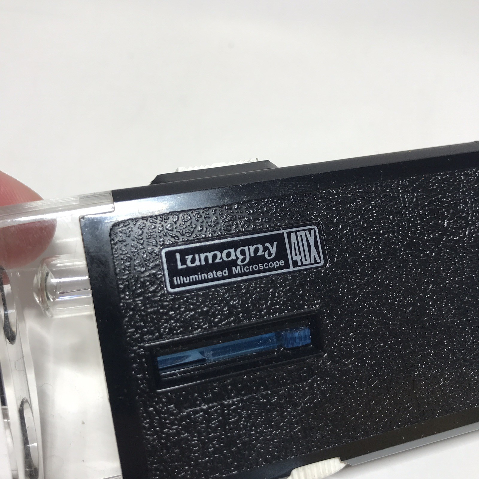 Lumagny Pocket Microscope 40X Illuminated Model 7530 – Made in Hong Kong