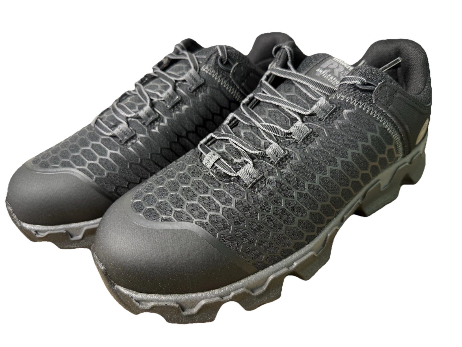 Timberland PRO Powertrain Sport Work Sneakers Mens Black Alloy Toe NIB