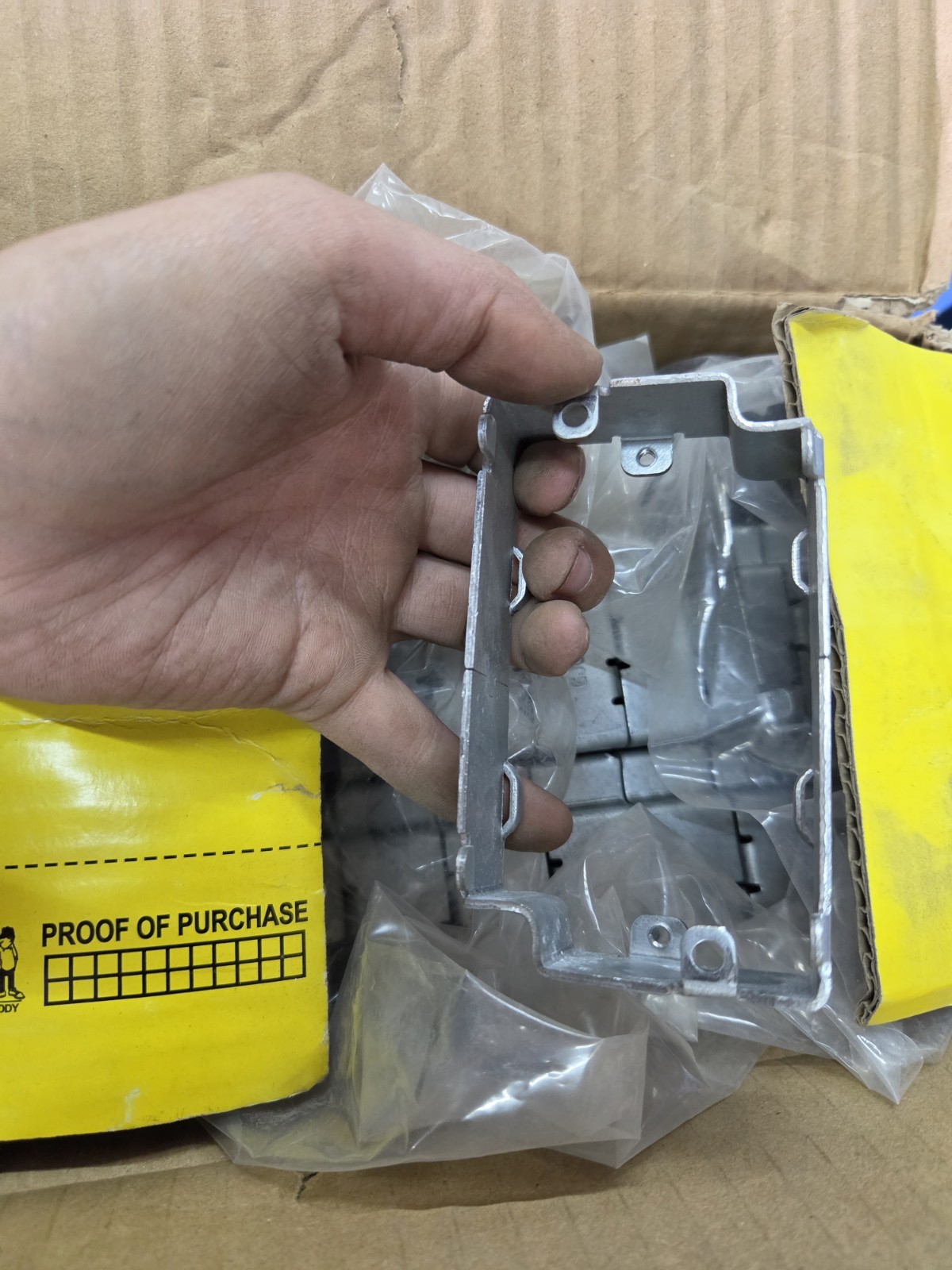 NVENT CADDY PTSGEX PERFECT TRIM EXTENSION SINGLE GANG (QTY 20) NOS