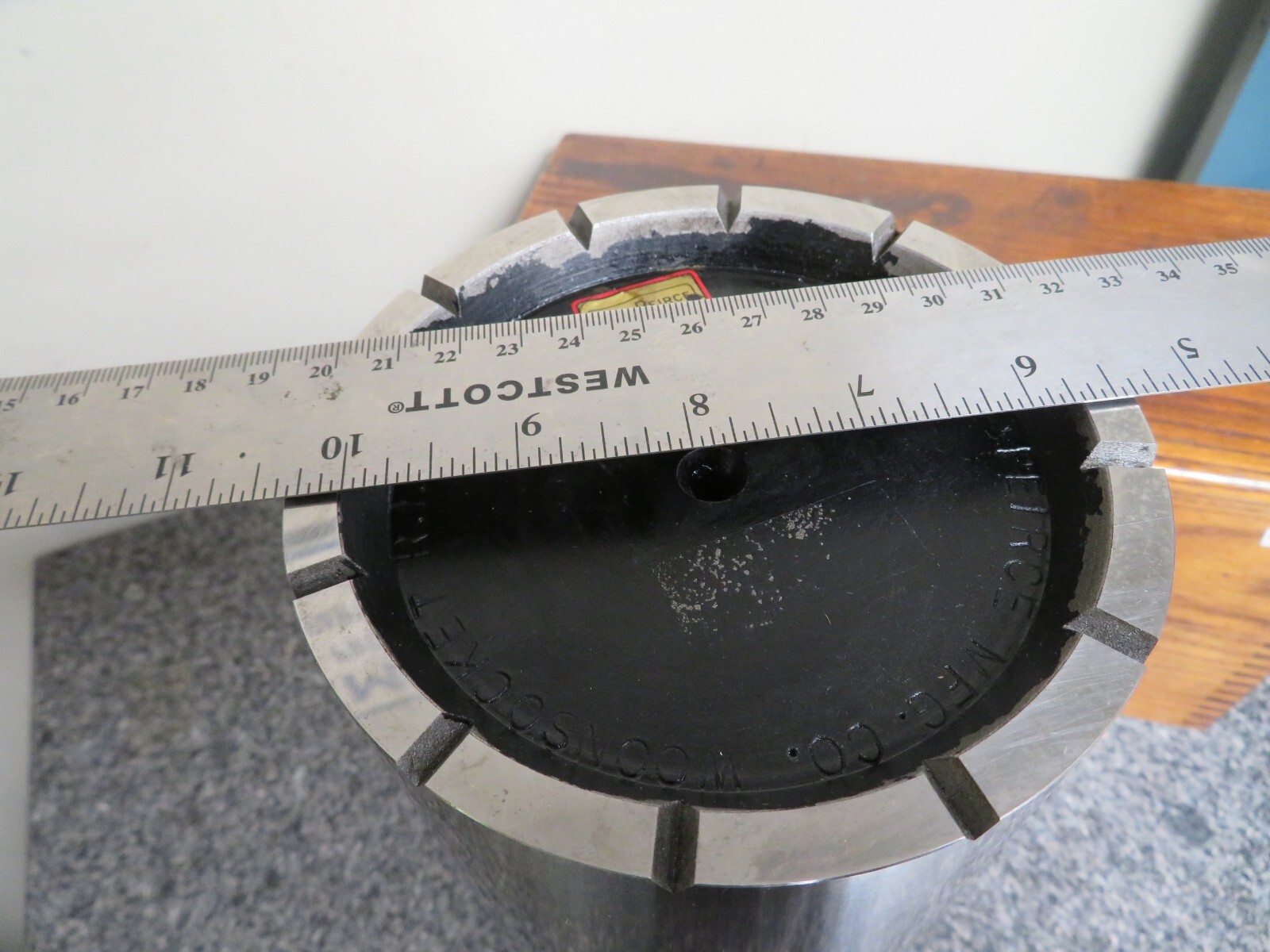 Taft-Peirce Metrology 9143-12 5 x 12″ .0001″ Cylindrical Square in case – PV34