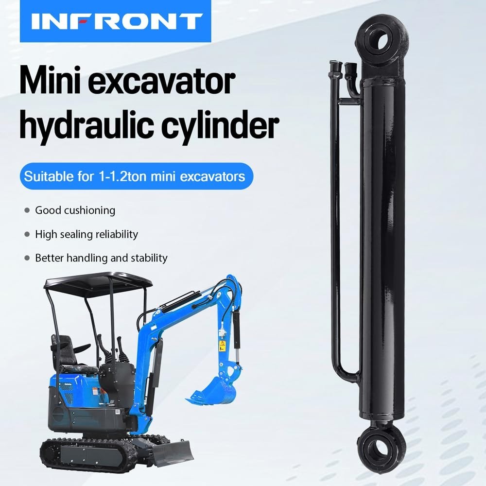 Mini Excavator Boom Cylinder, Boom Cylinder Replacement Parts with Free Delivery