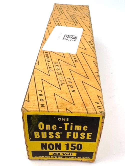 Bussman NON150 One Time Fuse 150A Buss 250V — New Old Stock