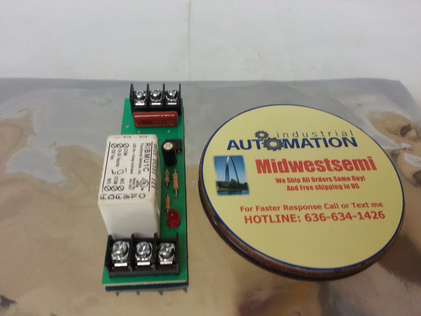 FUNCTIONAL DEVICES RIBMU1C PANEL RELAY FREESHIPSAMEDAY