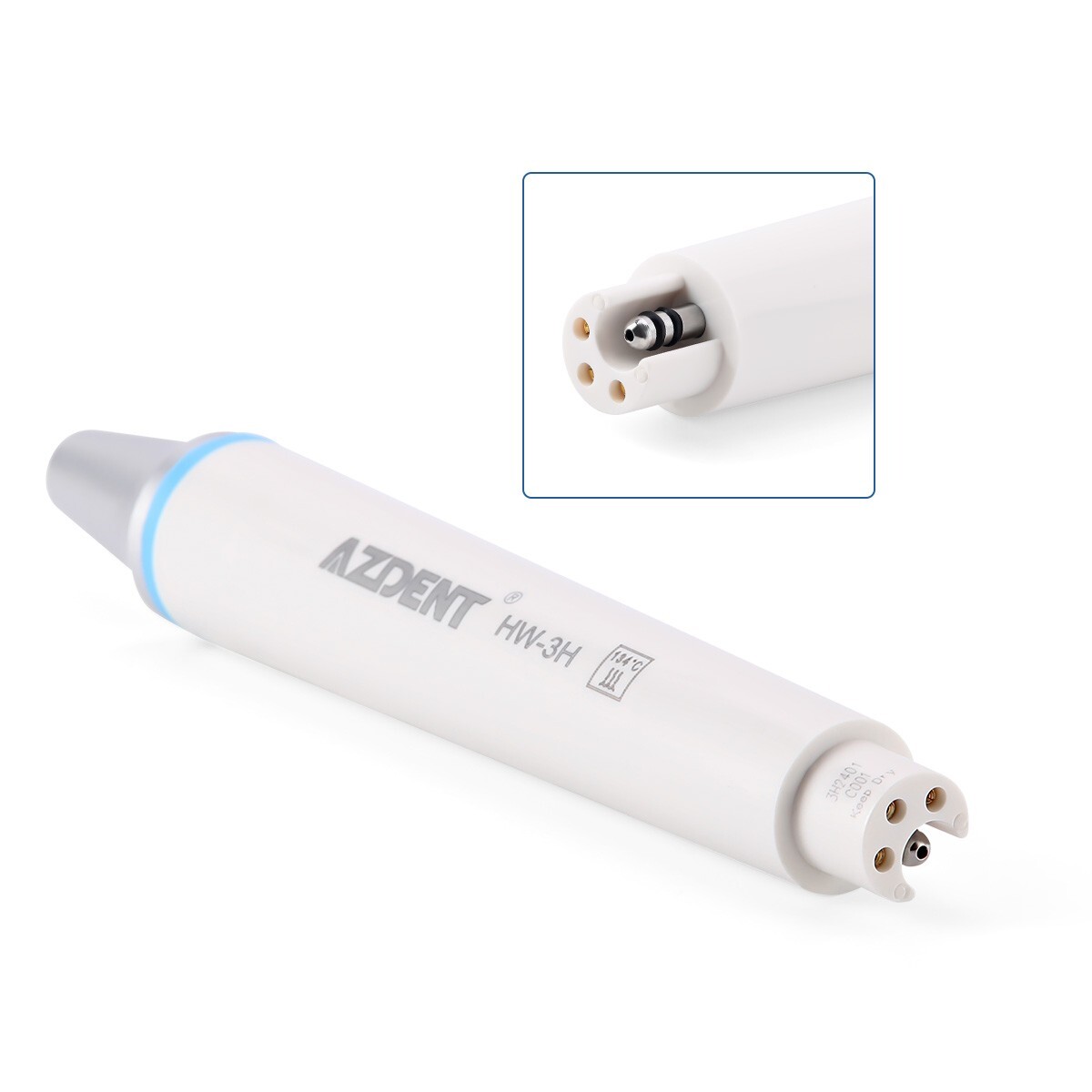 AZDENT Dental Ultrasonic Piezo Scaler Handpiece HW-3H Fit for EMS VRN Scaler