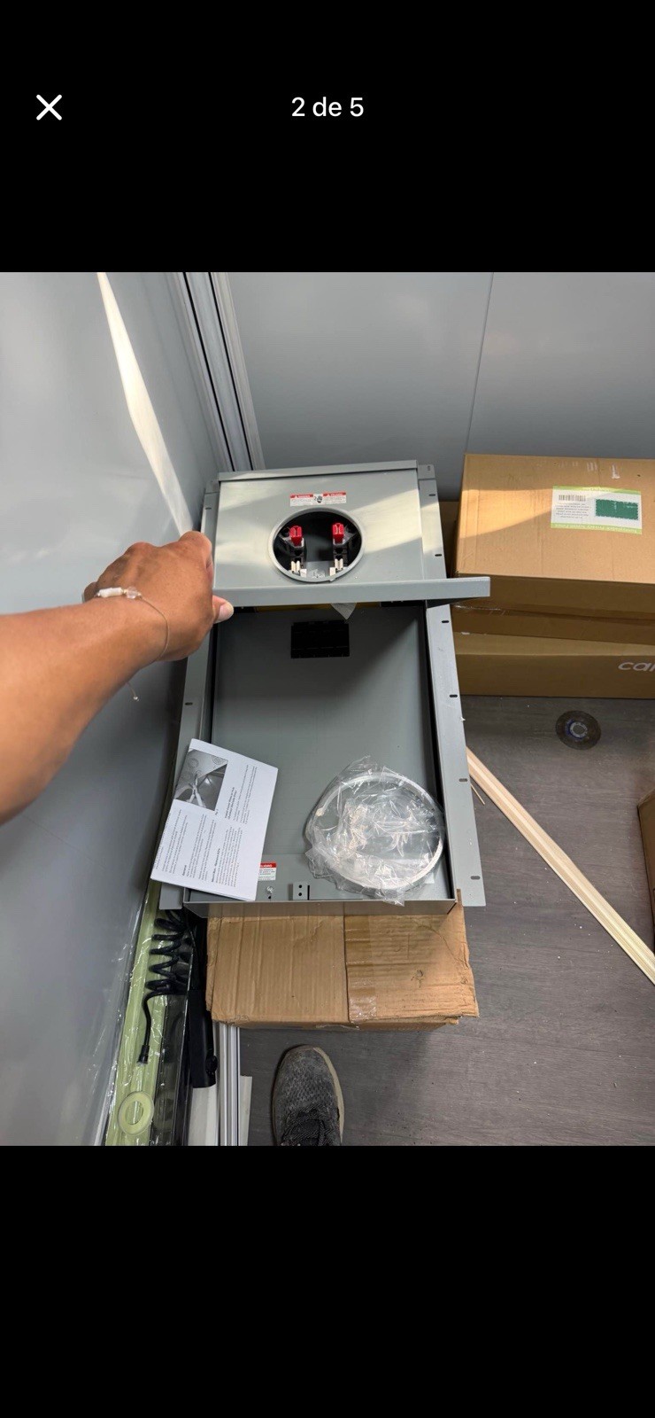 GE PowerMark Gold™ TSMR820CSFLFMG 20/240 VAC, 200 A, 1 Phase, NEMA 3R Enclosure