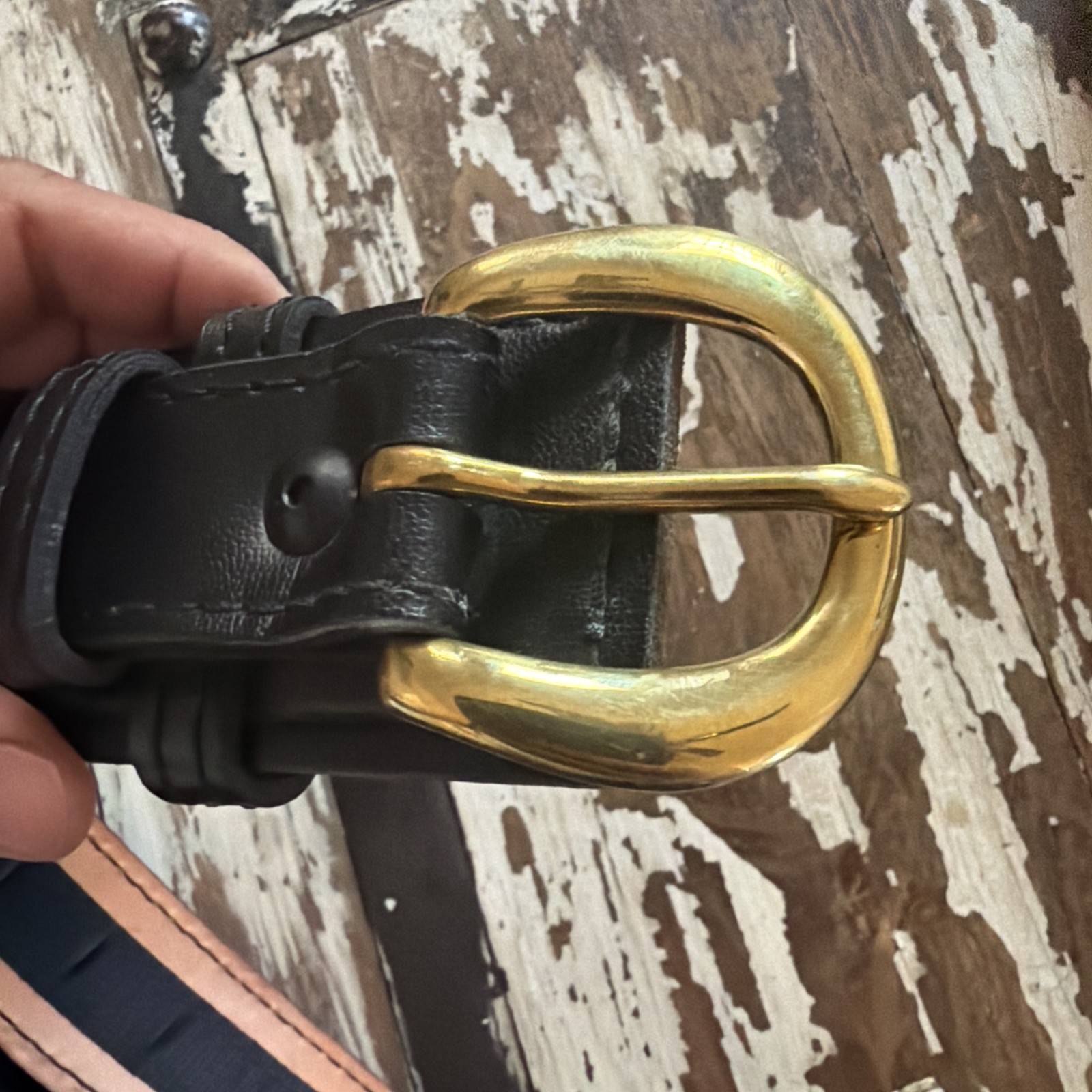 Safariland Model 146V Border Patrol Duty Belt Size 38/95 Black Asmbld Mex