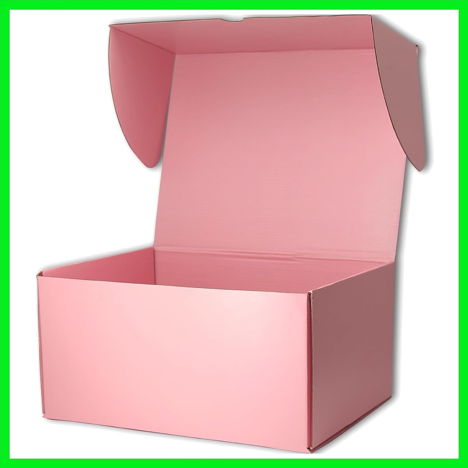 Pink Shipping Boxes for Small Business Pack of 15-12x10x6 inches Cardboard Co…