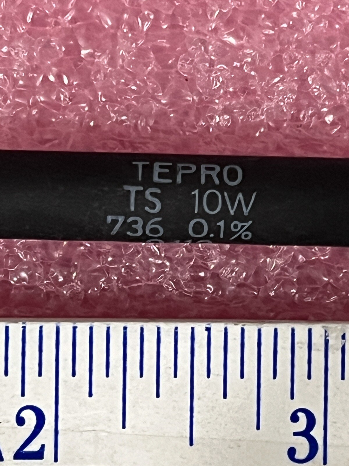 TS10W736-1% PRECISION POWER RESISTOR 10W .1%TEPRO (LOT OF 1)