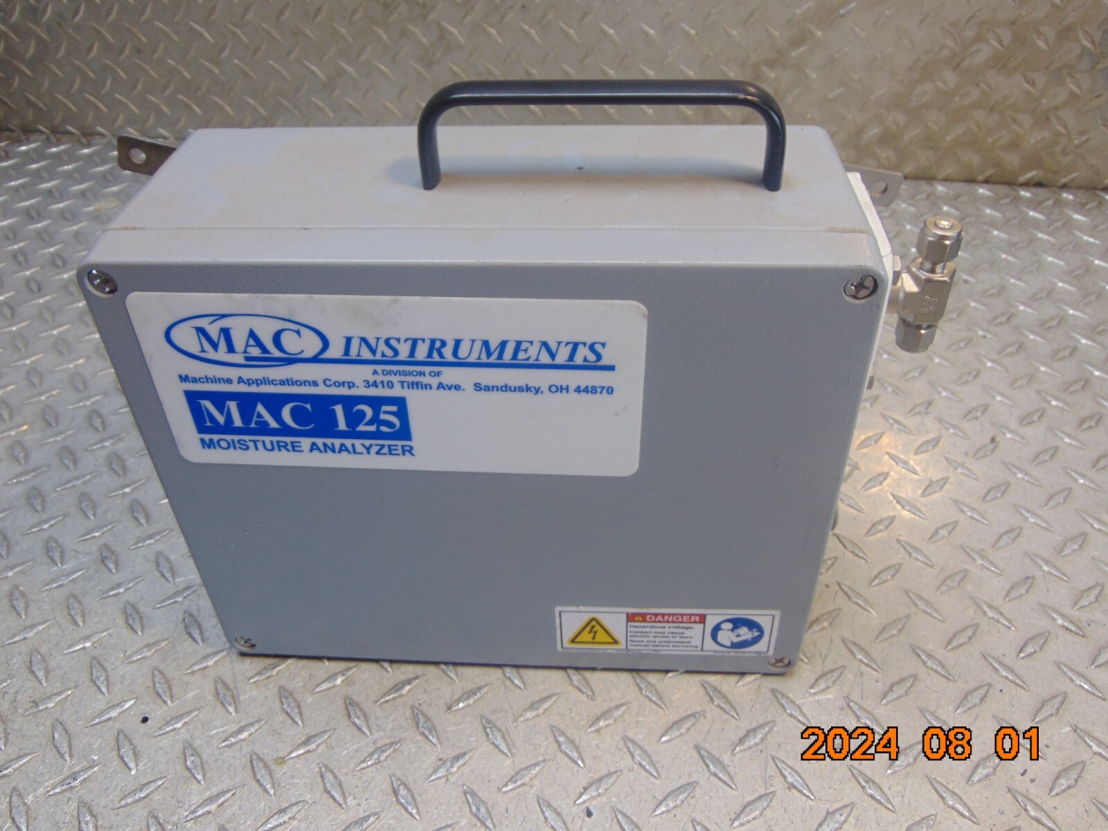 MAC INSTRUMENTS MOISTURE ANALYZER MAC 125