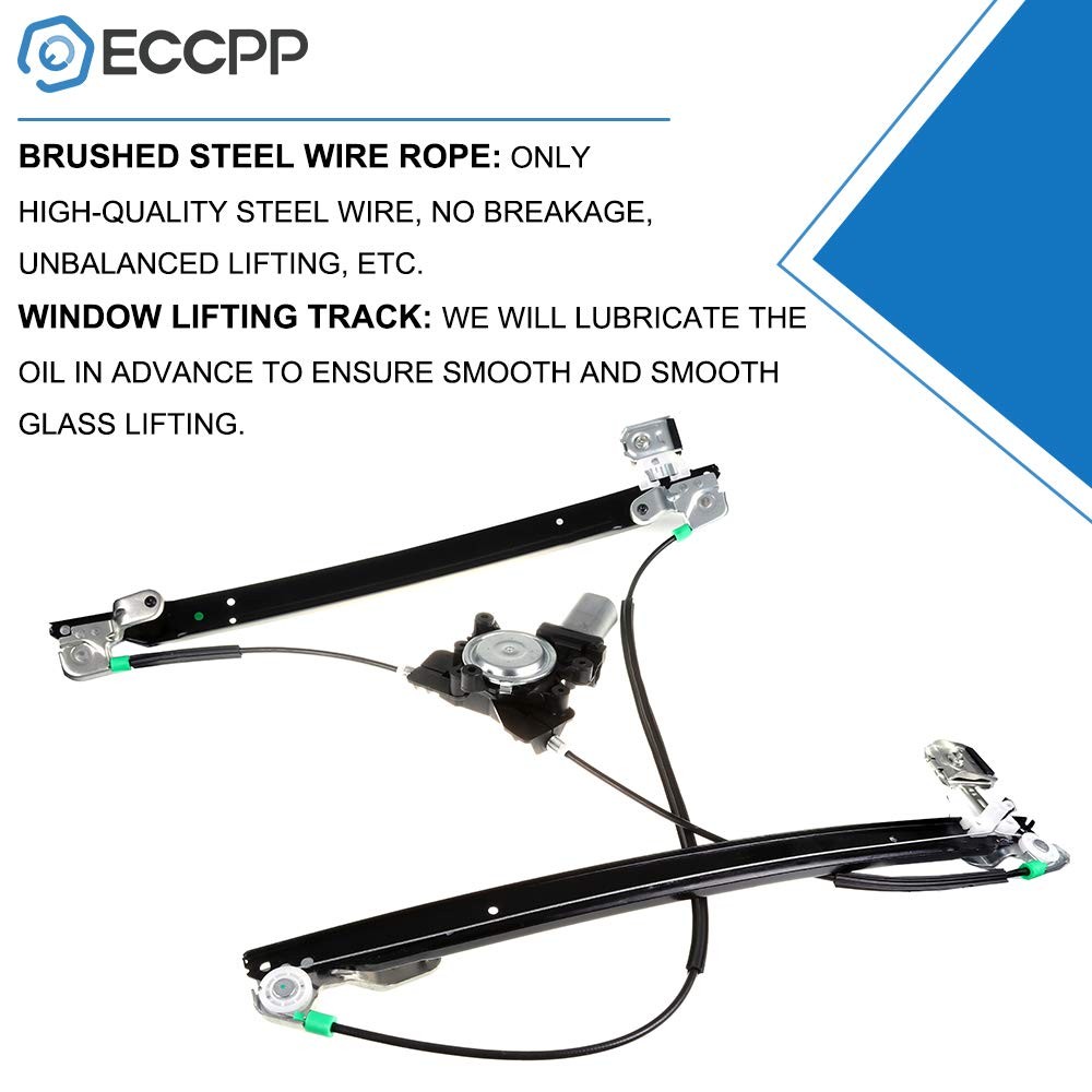 Power Window Regulator FR Motor 04-07 Chrysler Town&Country Dodge Caravan/Grand