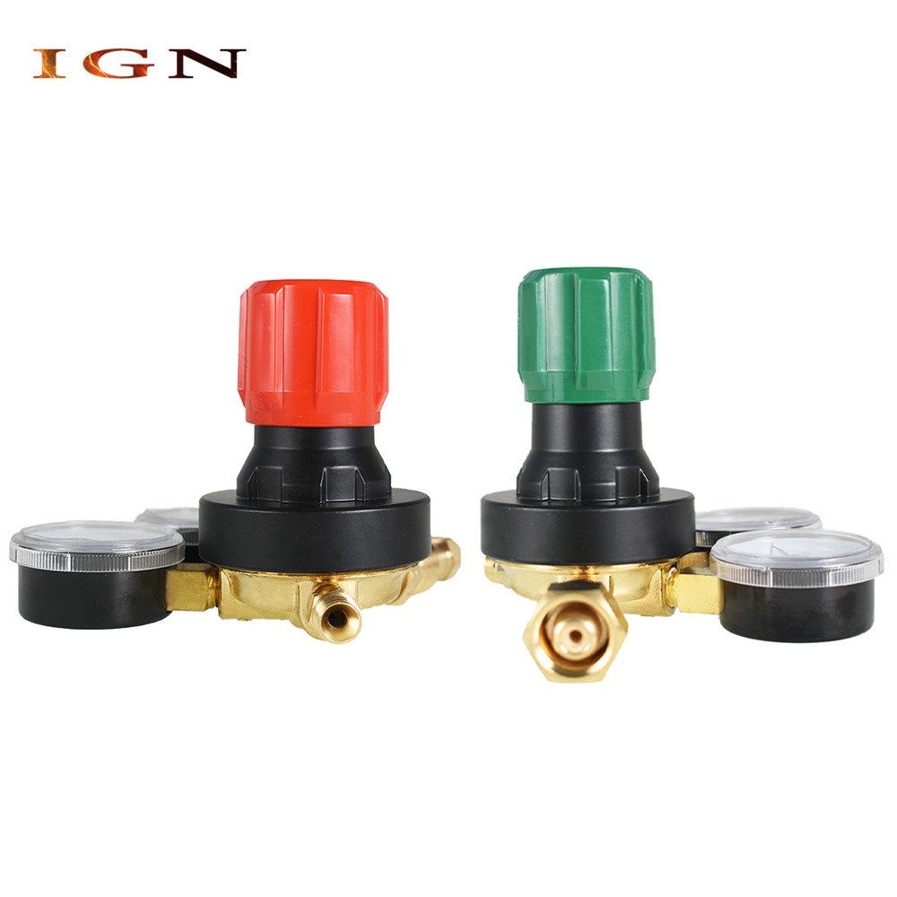 NEW Oxygen and Acetylene Regulators Combo – V350 Series Oxygen + Acetylene