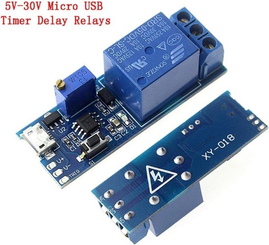 DC 5V 30V Trigger Time Delay Switch Relay Module