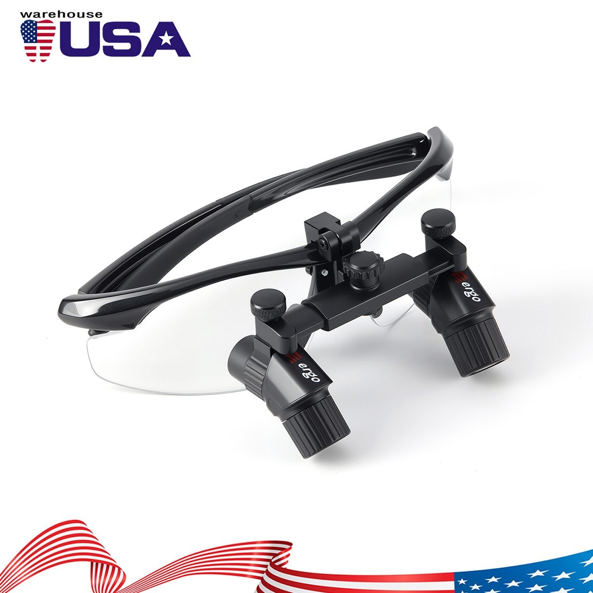 4.0X Dental Surgical Medical Ergo Loupes Magnifier Binocular Magnifying Glass