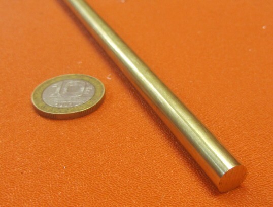 360 Brass Rod 5/16″ (.312″) Diameter x 60.0″ Length