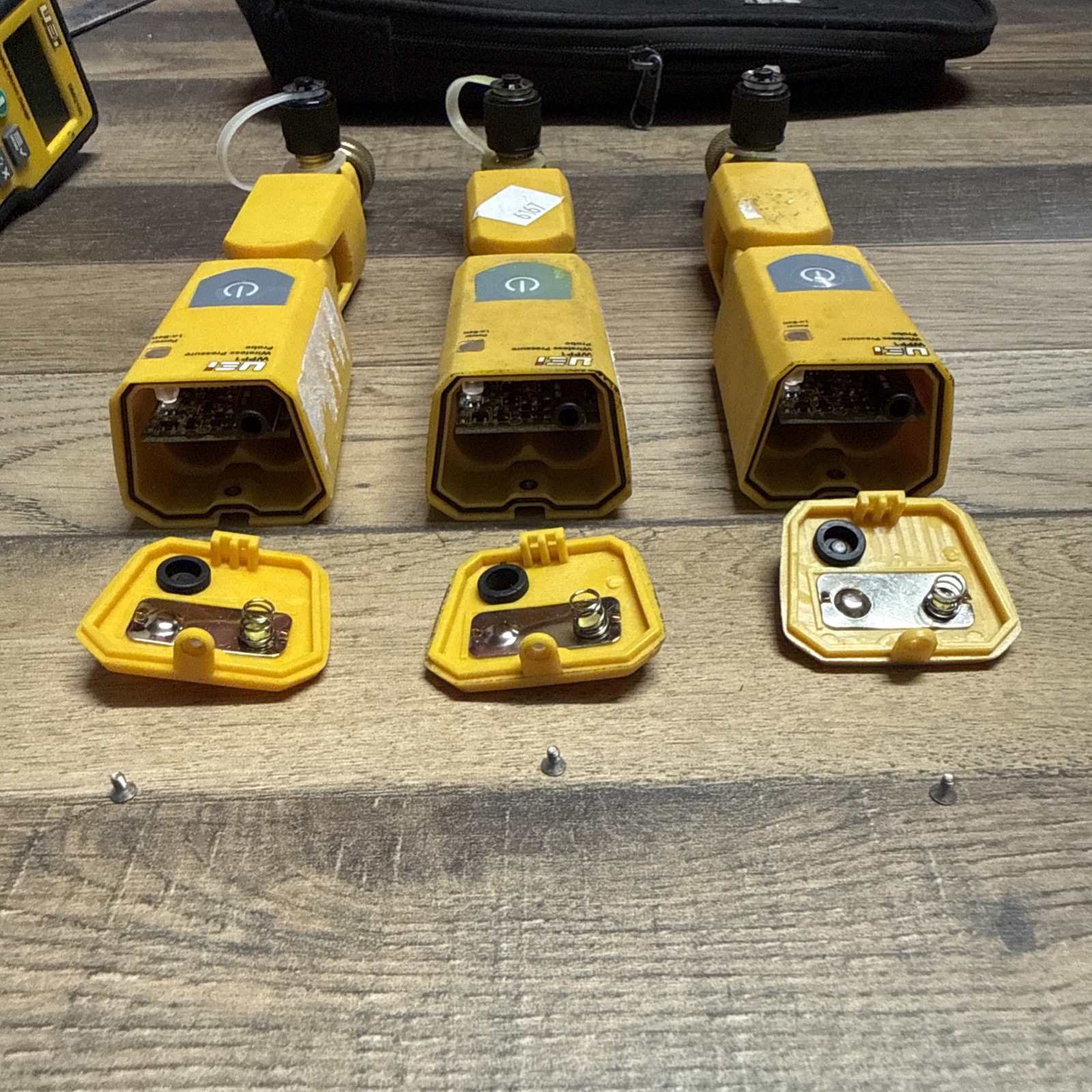 (2) UEi DMG150 – Digital Micron Gauge – HVAC; (3) UEi WPP1 Wireless Press Probes