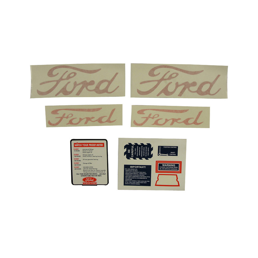 NAA5354 for Ford New Holland Tractor Decal Set Jubilee NAA Tractors