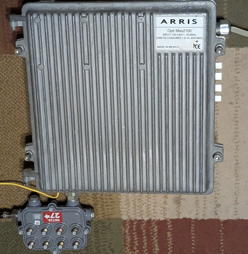 ARRIS Opti Max2100 Optical Node Fiber Deep Nodes OM2100 / OM21GJ-117A&0003