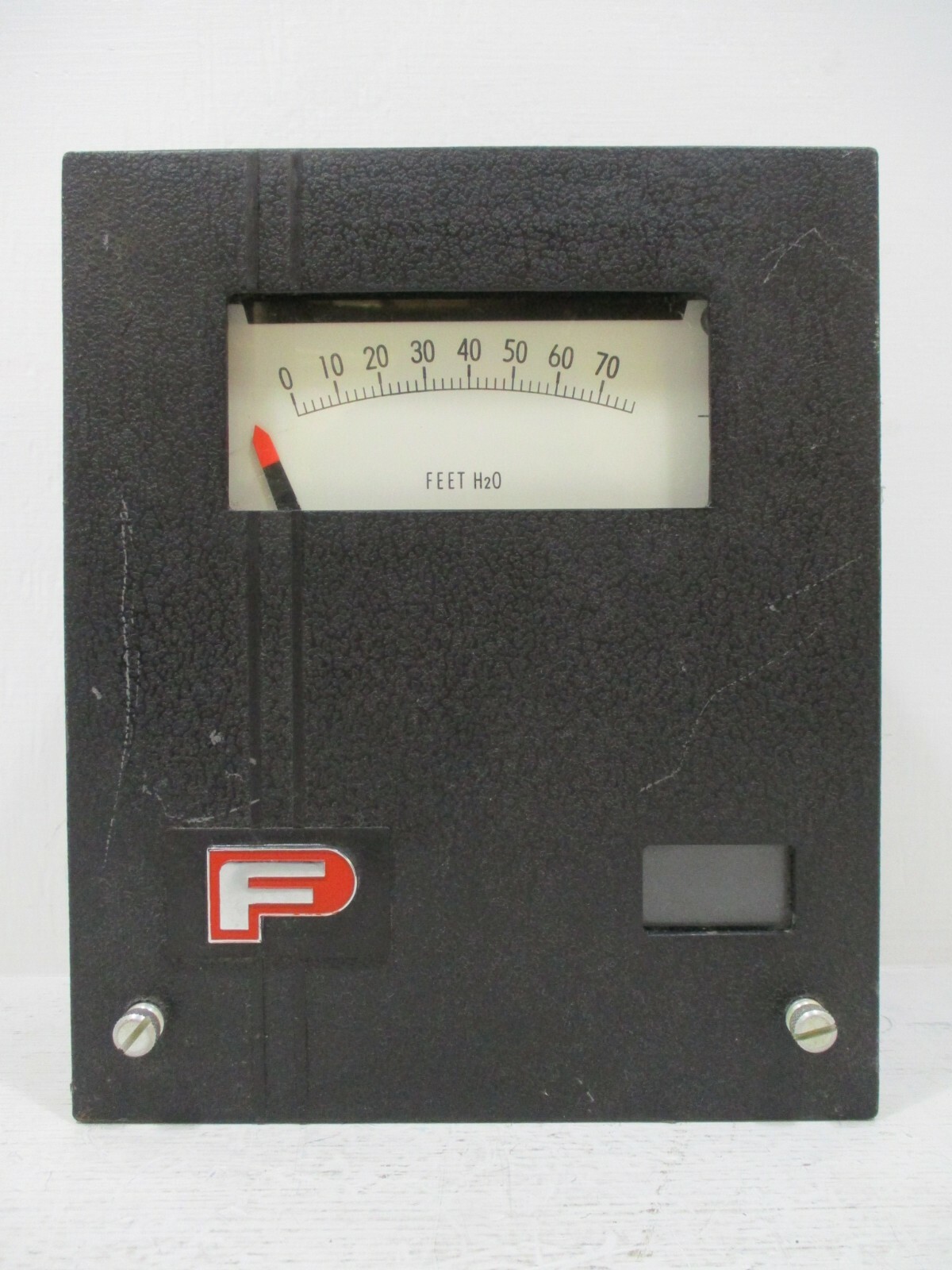 Fischer & Porter 51B1451PS H2O Feet Meter Range 4.79-81.9 Ft. WC 51 Chart