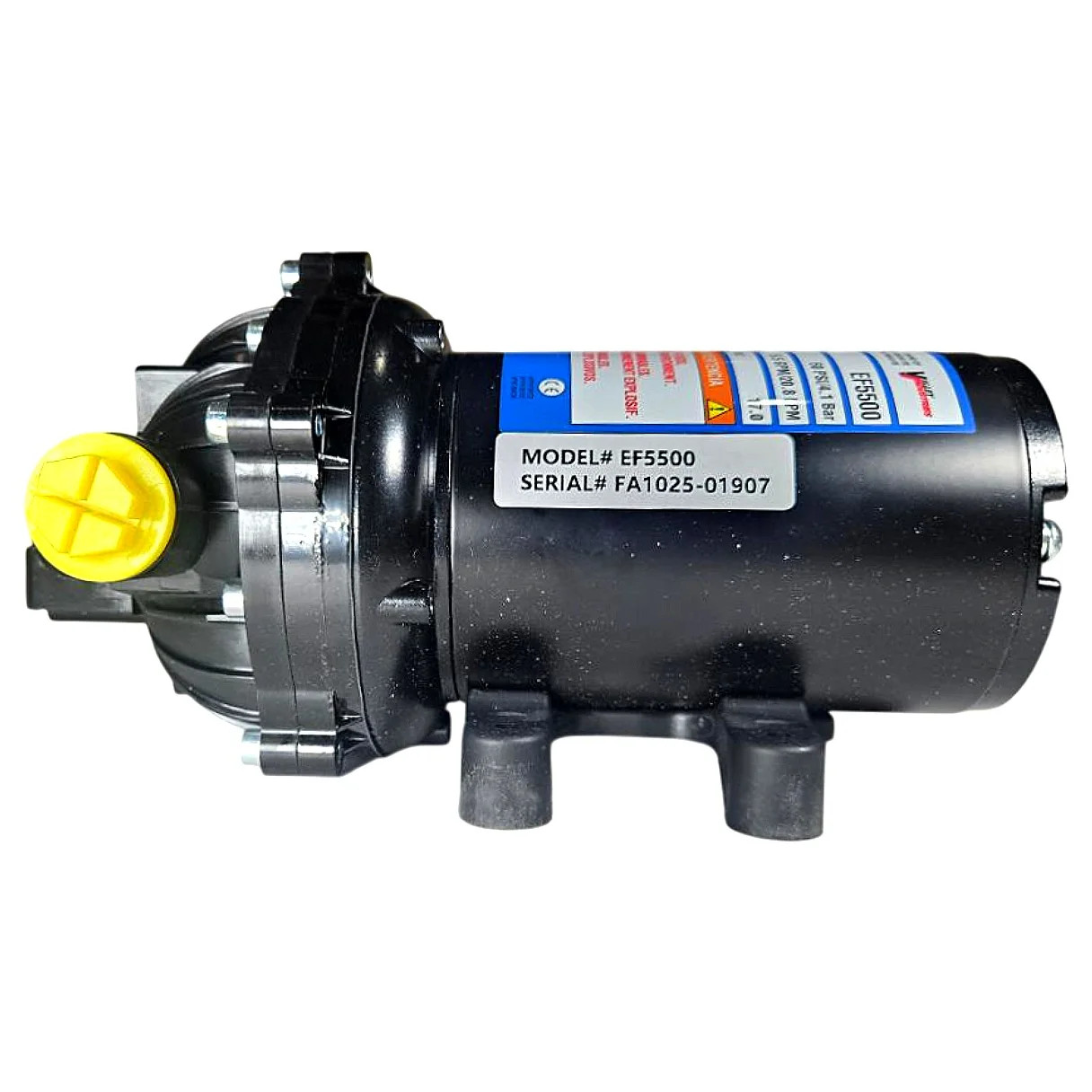 Everflo EF5500 12V DC 5.5 GPM 60 PSI Diaphragm Sprayer Pump