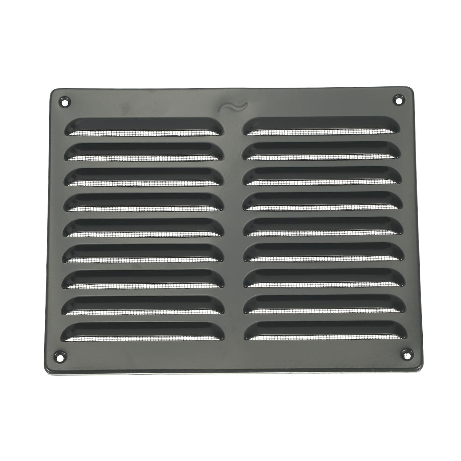 PATIKIL 10×8 Inch Aluminum Vent Cover, Screen Air Grille Inch, Gray