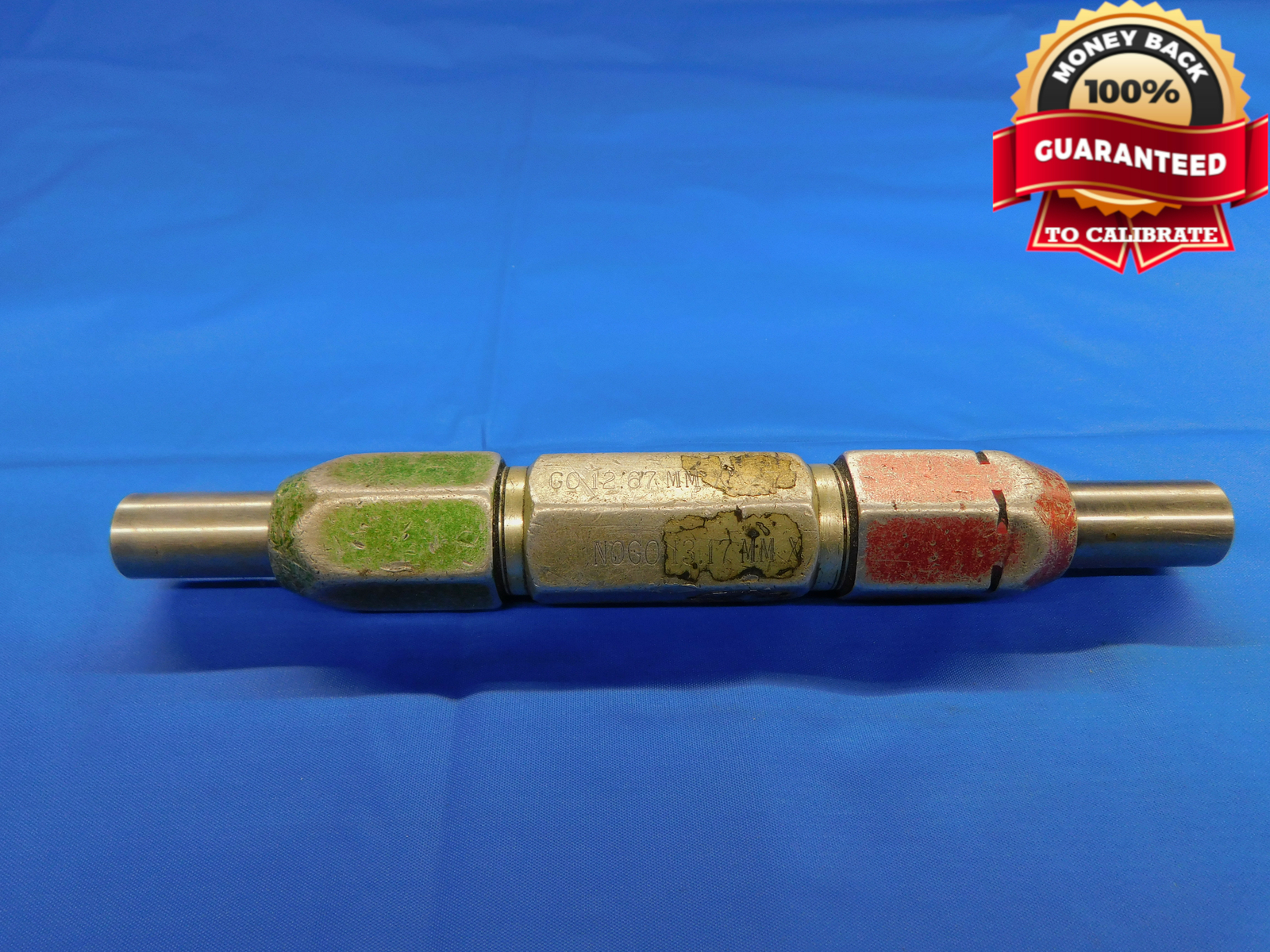 12.67 & 13.17 METRIC PIN PLUG GAGE GO NO GO 13.000 -.330 13 .4988 12.670 13.170