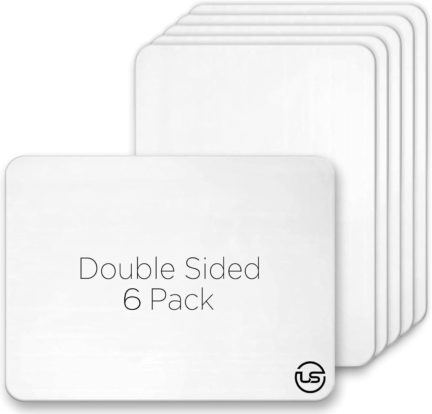 Small White Board, 9 x 12 Double Sided Dry Erase Lapboard for Kids, Office and