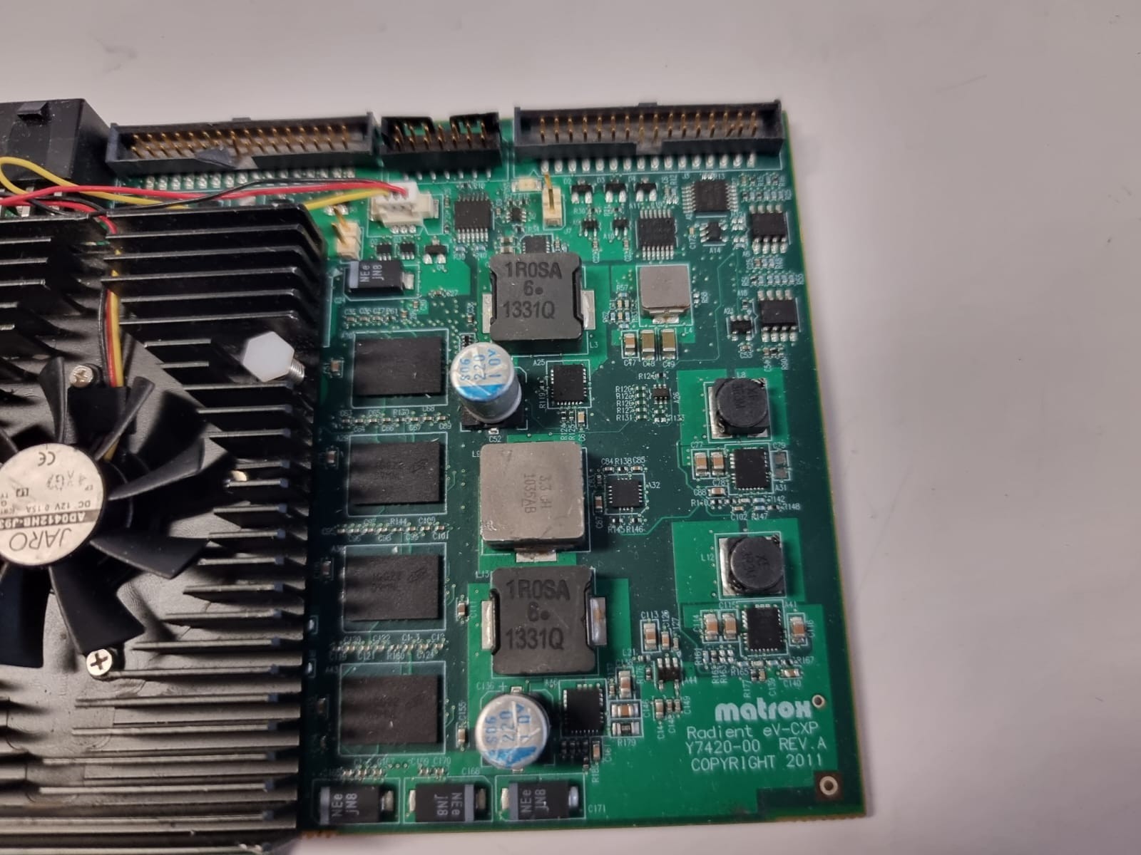 MATROX Radiant eV-CXP Y7420-00 REV A frame grabber
